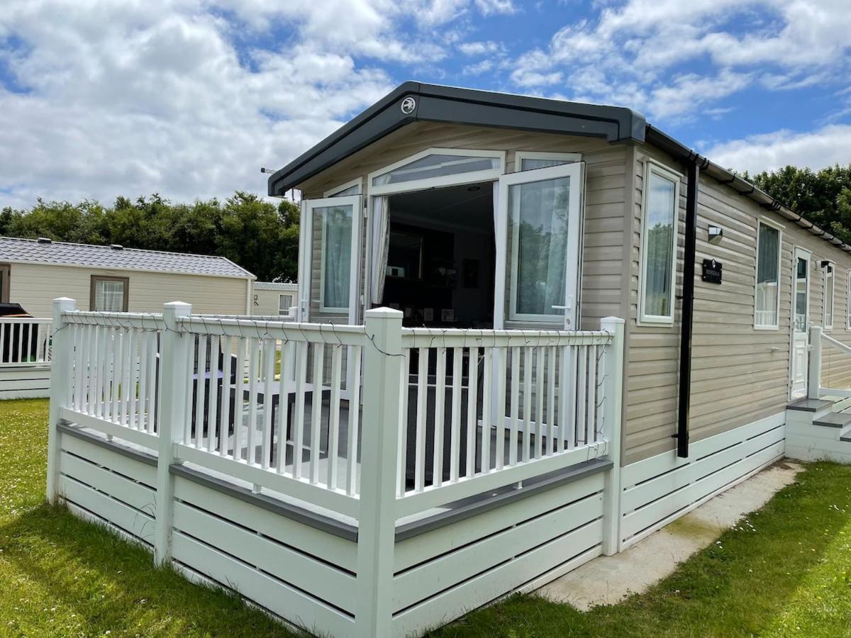 Luxury Caravan Cornwall Sleeps 4 Countryside View St Austell Exterior photo